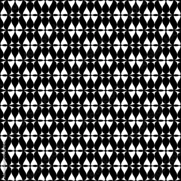 Fototapeta Stylish wavy background. Seamless pattern.Vector. スタイリッシュなみなみパターン