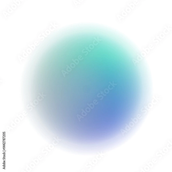 Obraz gradient blur round shape,abstract colorful sphere, abstract shape,blur effect