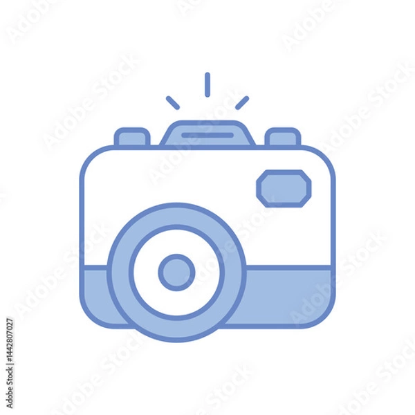 Fototapeta Camera  Vector icon