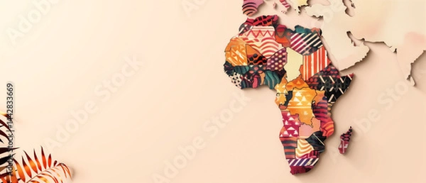 Obraz africa day banner