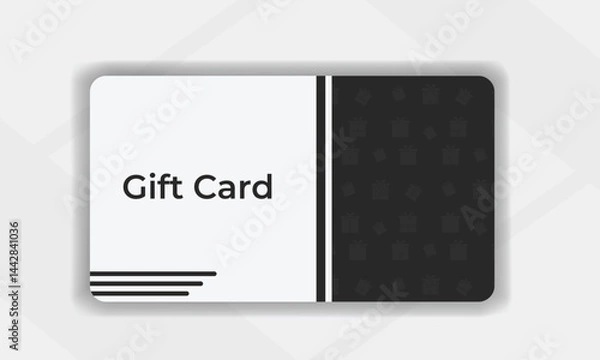 Fototapeta Gift card luxury background design template