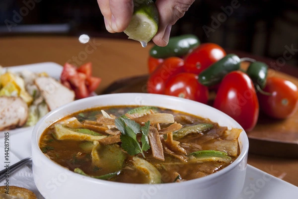Obraz Tortilla soup