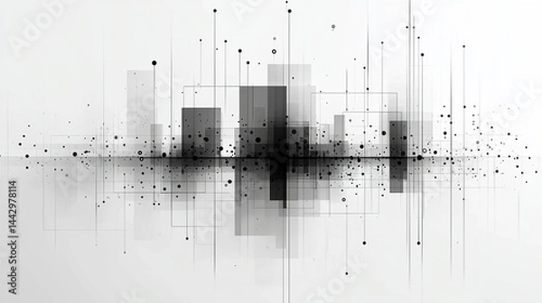Fototapeta abstract grunge background vector illustration