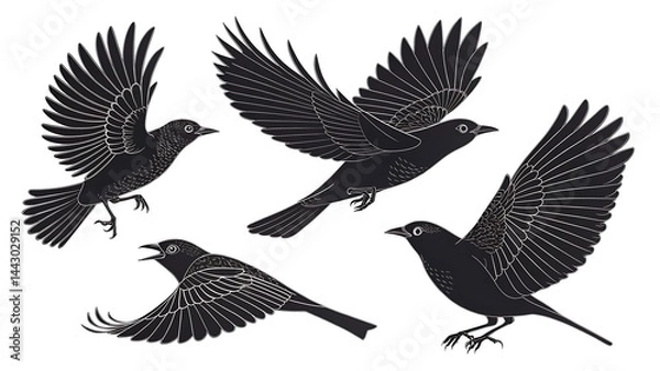 Obraz bird design