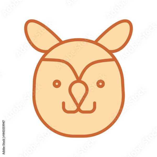 Obraz Lemming Vector Icon