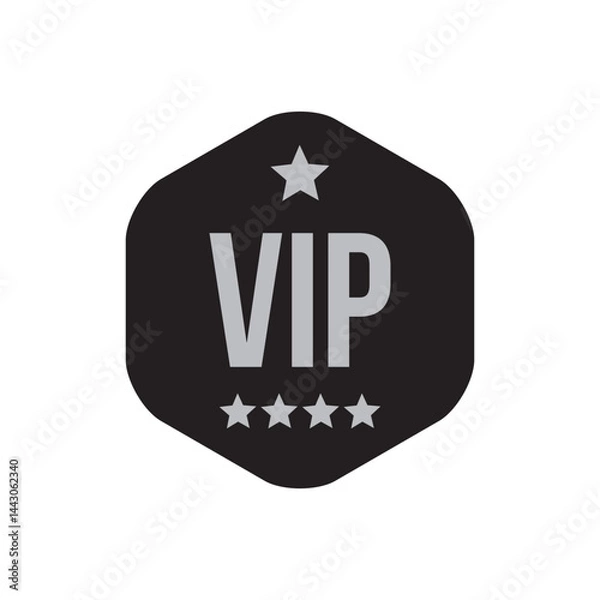 Obraz VIP label design. exclusive sale promotion.