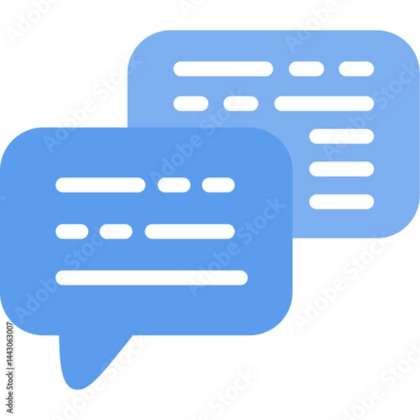 Obraz Comment Bubble Flat Icon