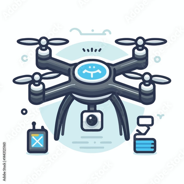 Obraz drone, race, hobby, technology, aerial, aircraft, control, propeller, fly, quadcopter, modern, copter, remote, speed, fpv, carbon, equipment, flight, rc, toy, antenna, sport, quad, uav, helicopter, bl