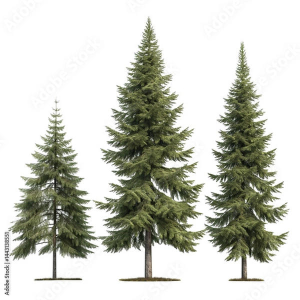 Fototapeta tree isolated on white