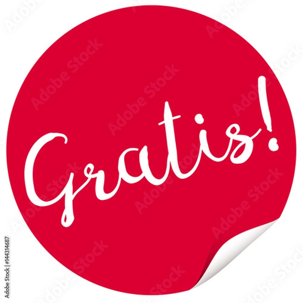 Obraz Gratis Aufkleber Banner