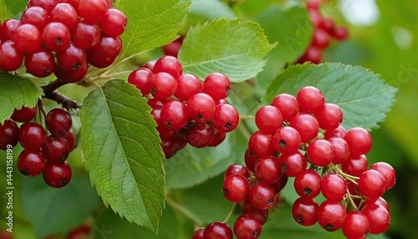 Obraz A background with delicious currants
1