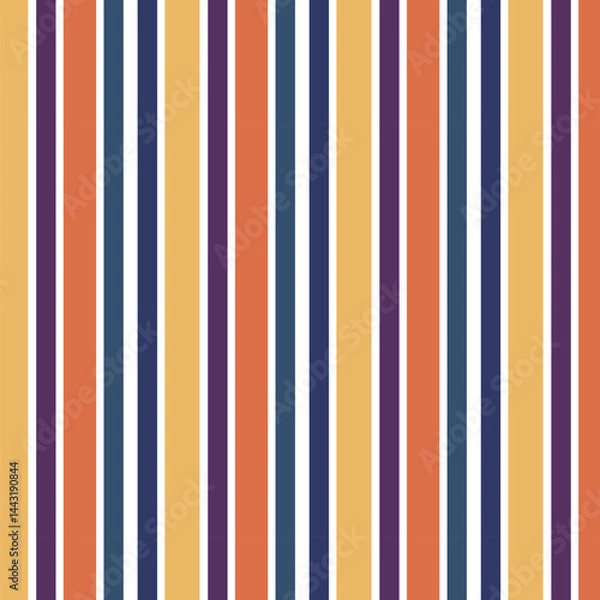Fototapeta Colorful stripe seamless pattern design