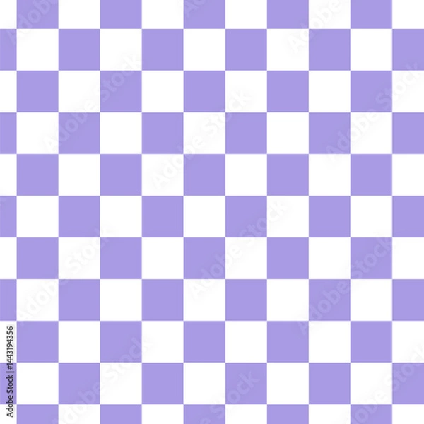 Obraz Pastel color checkered seamless pattern design