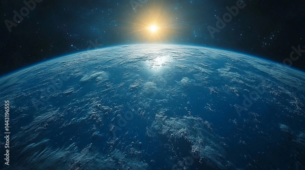 Fototapeta earth in space