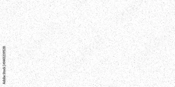 Obraz Vector noise particle white wall texture Terrazzo marble grey texture background. old grunge white and black surface asphalt of gravel stone terrazzo floor texture. Rock spatter stone marble wall text