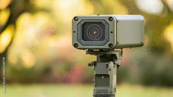 Obraz Rare Earth Electronics Concept, Military Grade Radar System for Earth Observation and Monitoring with Advanced Components and Features