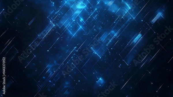 Fototapeta Business technology background with rising trade investment concept