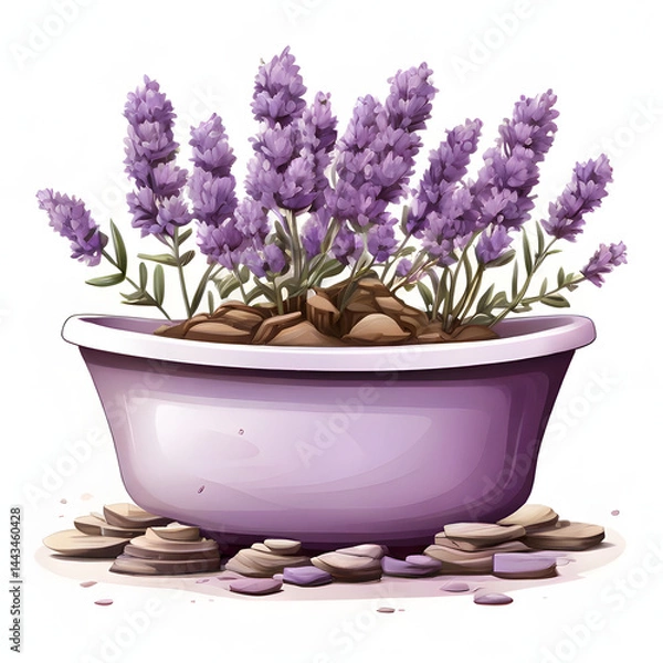 Obraz lavender in a pot
