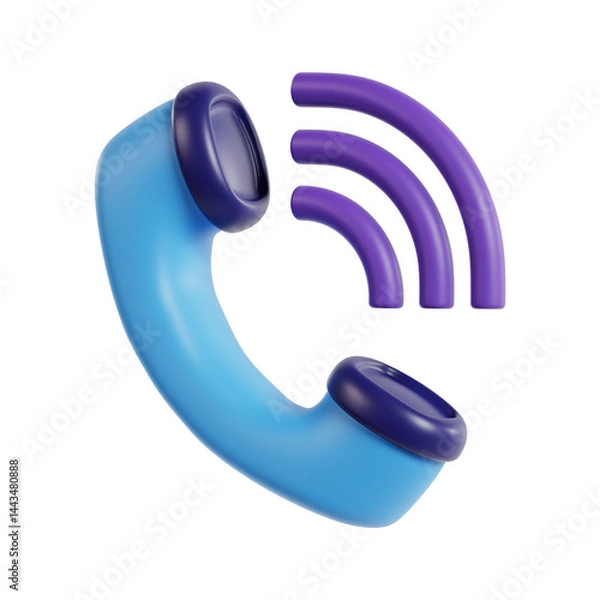 Obraz Phone Call 3d Icon
