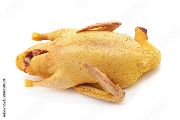 Obraz Raw duck carcass.