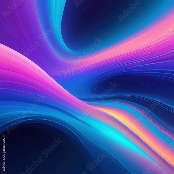 Obraz abstract blue background with lines