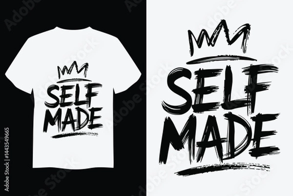 Obraz Self Made Crown Brush Stroke