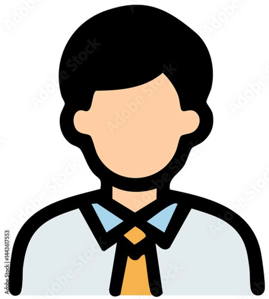 Fototapeta man with tie