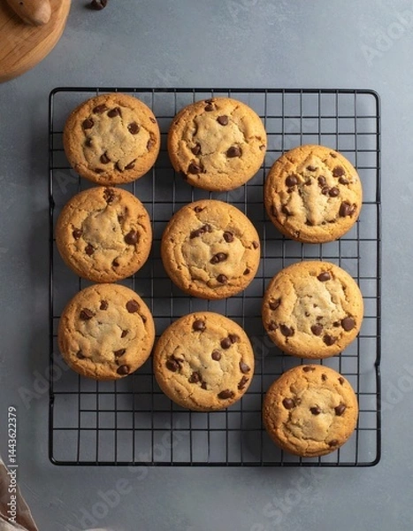 Obraz chocolate chip cookie