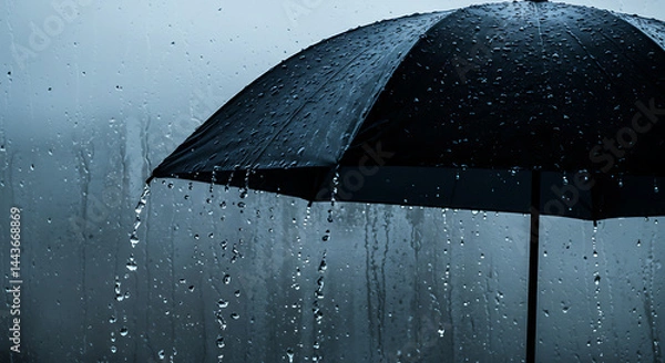 Obraz rain on the window