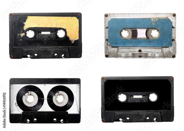 Fototapeta retro audio tape