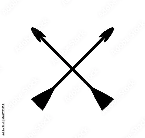 Obraz cross arrows design