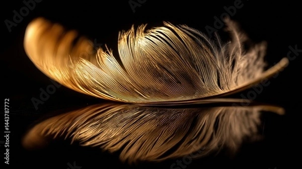 Obraz Golden Feather