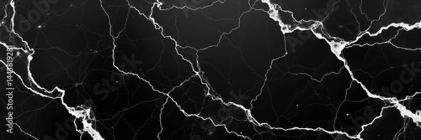 Fototapeta Elegant black marble texture