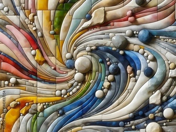Fototapeta abstract colorful background