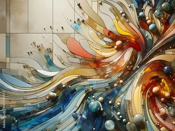 Fototapeta abstract colorful background