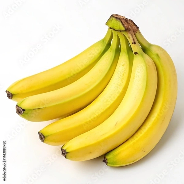 Obraz bananas isolated on white background