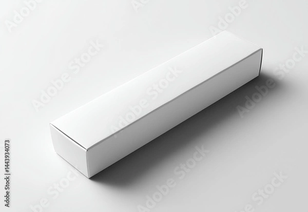 Fototapeta Presenting Long Mockup Chocolate Packaging on Clean Surface