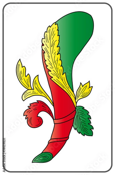 Obraz carta da gioco