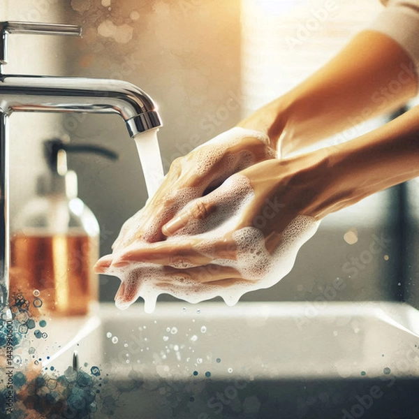 Obraz Higiene das mãos