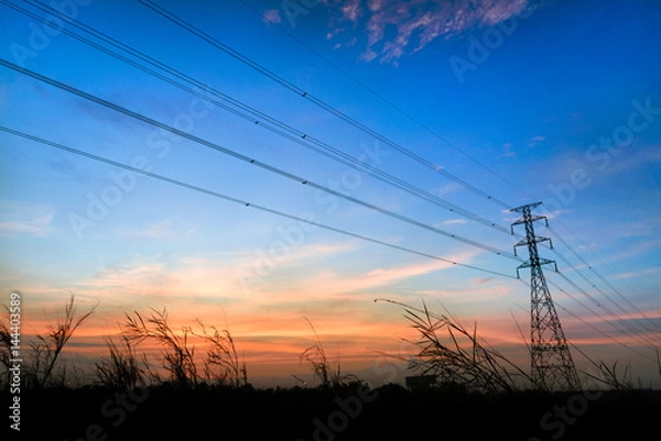 Obraz Sunset light morning