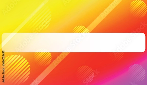 Fototapeta Abstract Background With Smooth Gradient Color. For Your Bright Website Pattern, Banner Header. Vector Illustration.