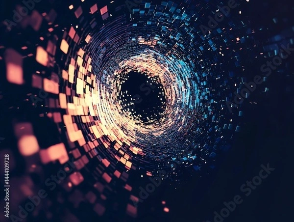 Fototapeta Data Vortex