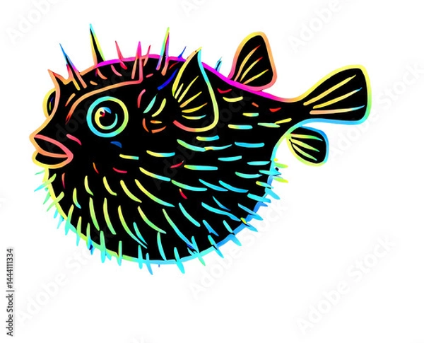 Fototapeta Puffer Fish