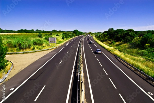 Obraz autoroute