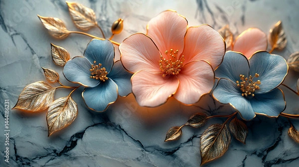 Fototapeta flower in the water