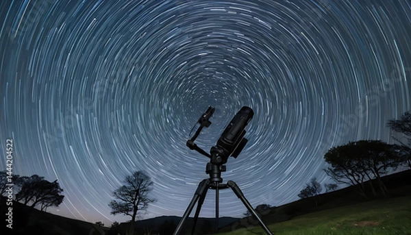 Fototapeta camera on tripod