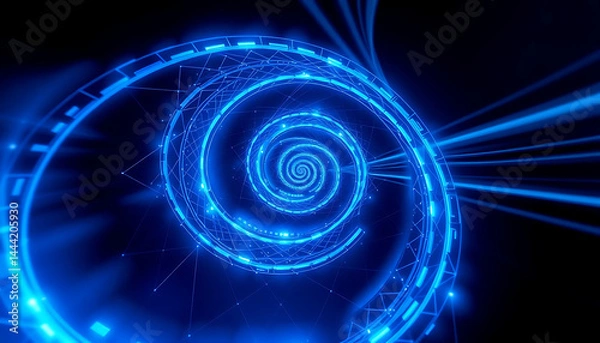 Fototapeta Bubbles of Light Colorful Circles on a Dreamy Canvas