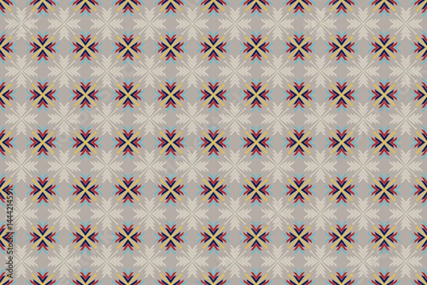 Fototapeta ethnic pattern seamless ,geometric ethnic pattern ,Tribal geometric seamless patterns, ethnic design, hipster backdrop, wallpaper Background, Design curtain, carpet ,fabric ,textile	