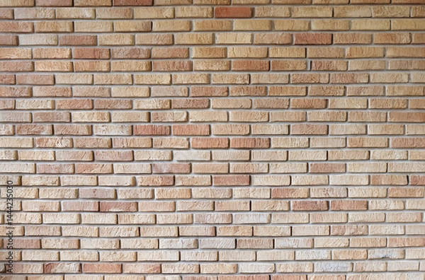 Fototapeta レンガ壁面。生成AI。