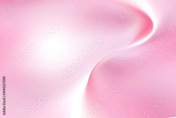 Obraz Soft light pink background with curve pattern graphics design for web illustration technology internet network smart digital backdrop wallpaper banner poster